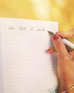 In 2015 I will journal entry
